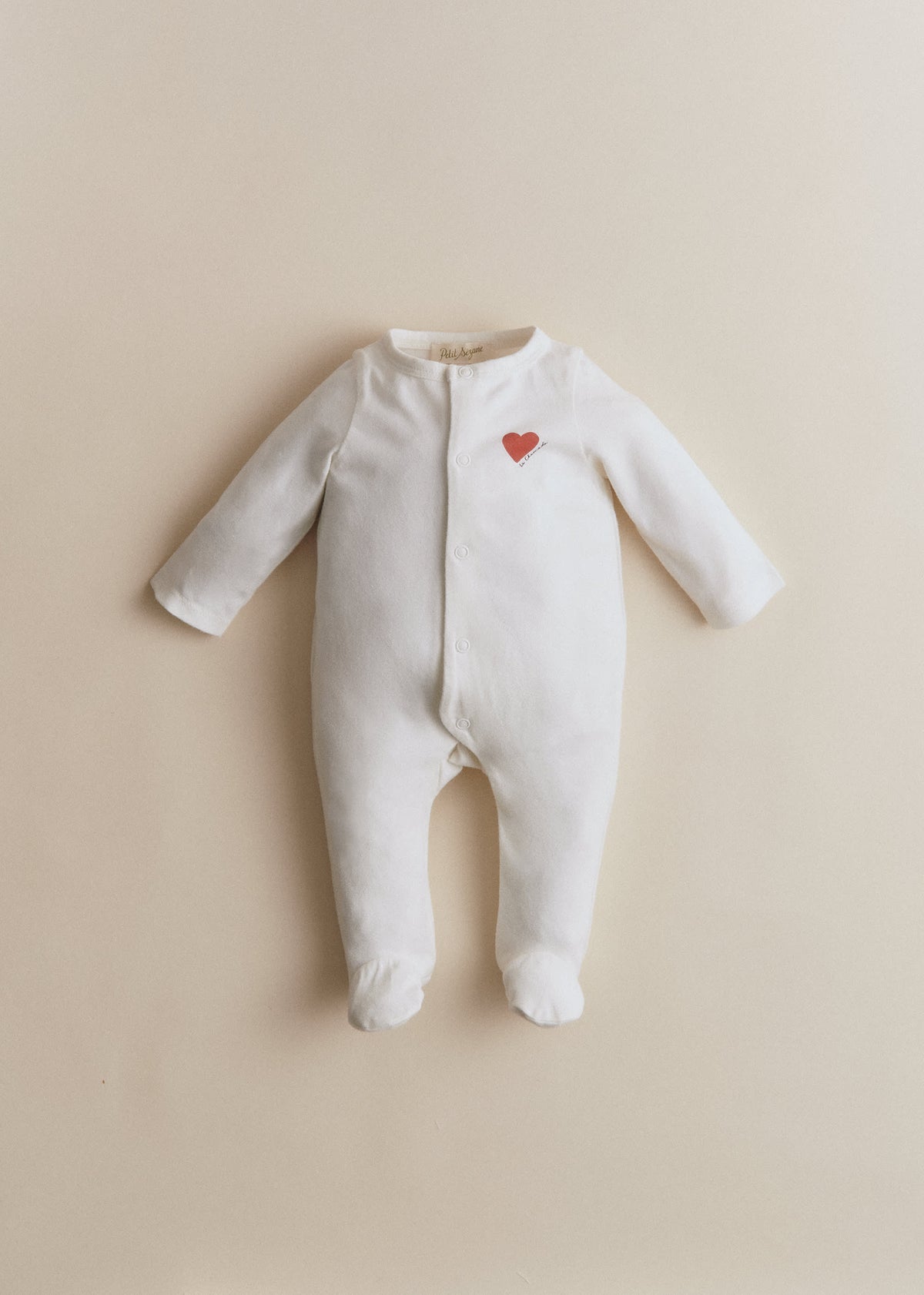 Pyjama La Chamade - Ecru / Rouge