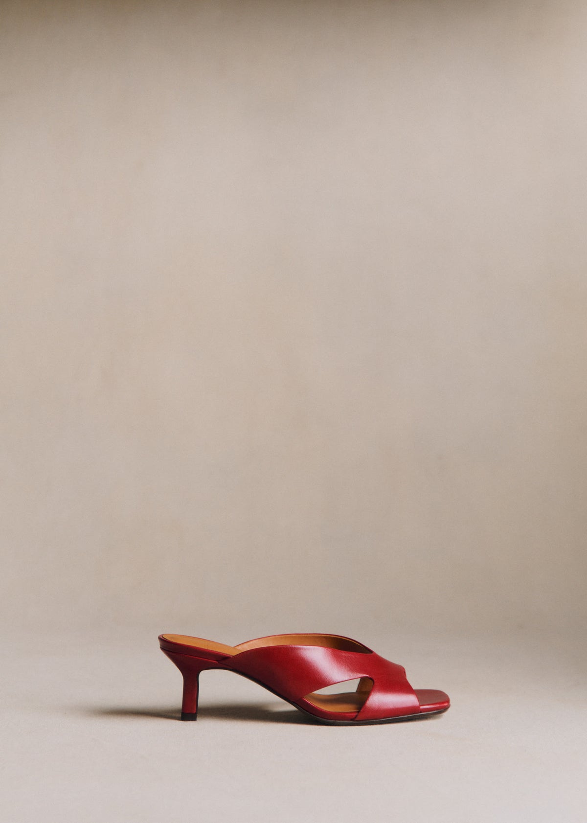 Mules Ingrid - Cerise Lisse