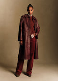 Manteau Clyde - Bordeaux