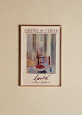 Affiche Galerie du cercle, Laulié, 1975 - 51,5 x 76 cm