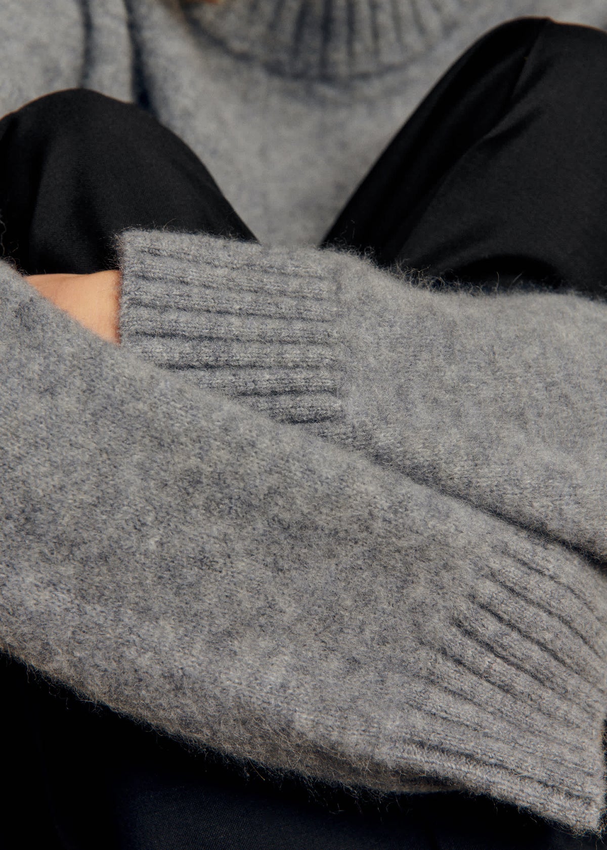 Pull Sama - Gris Moyen
