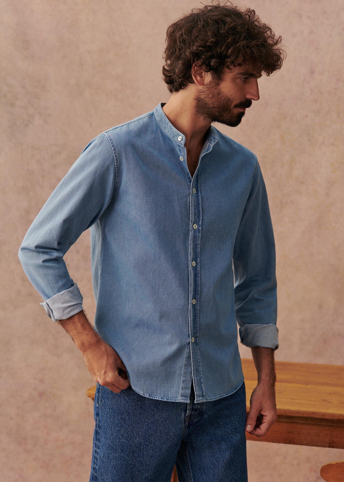 Chemise Benny - Denim Clair