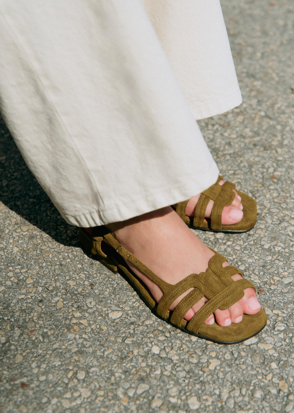 Sandales Low Josepha - Kaki