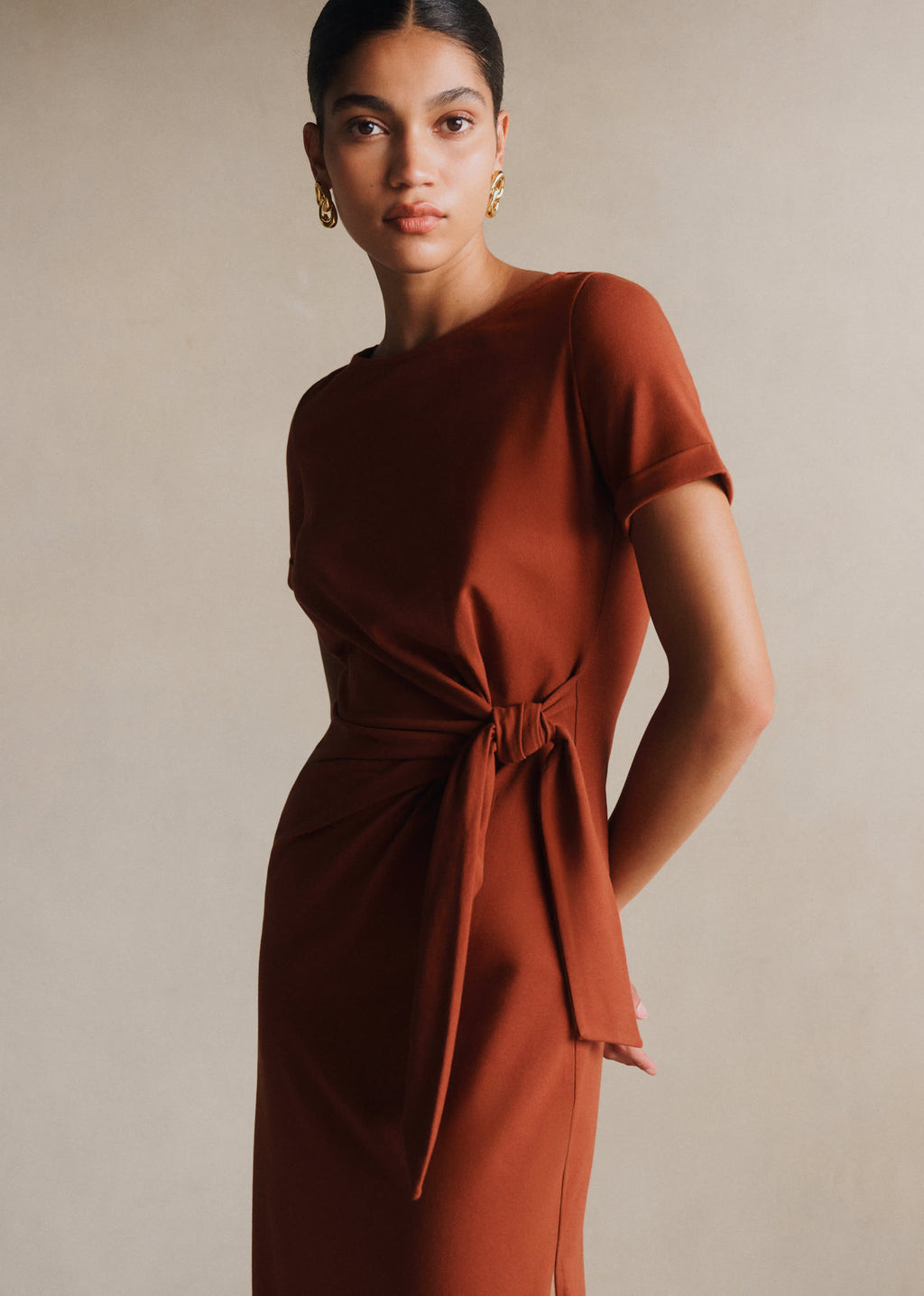 Robe Pippa - Acajou