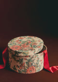 Boîte rangement ovale - petit modèle - Imprimé Bouquet Floral