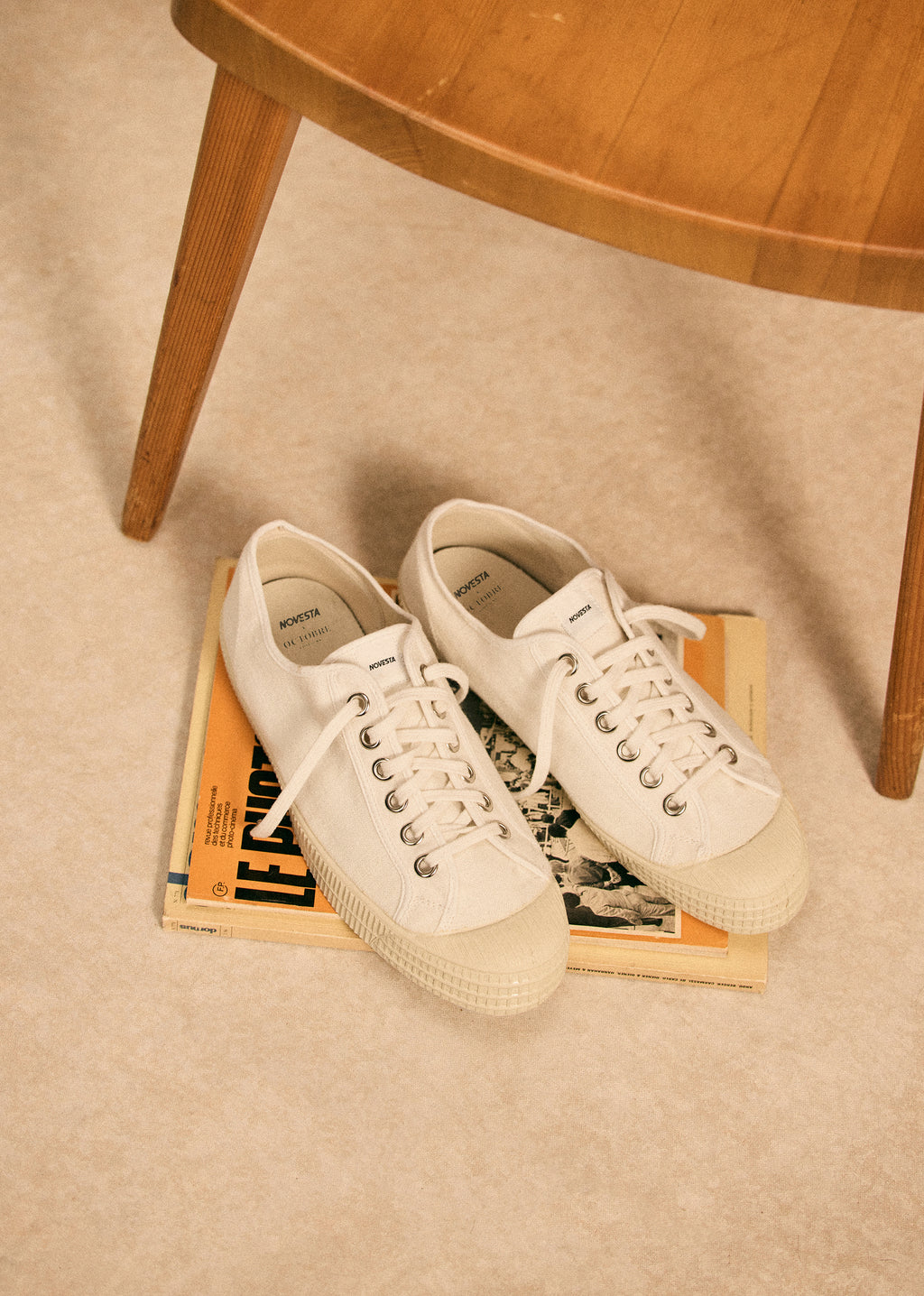 Baskets Star Master Novesta x Octobre Editions - Ivoire
