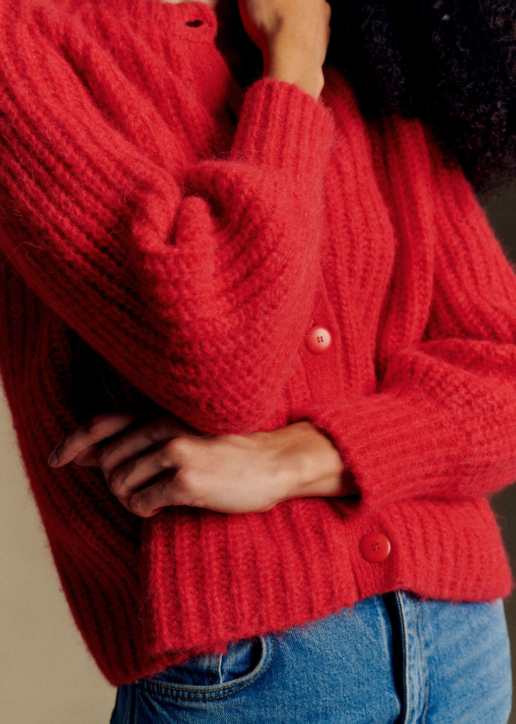 Gilet Emile - Rouge