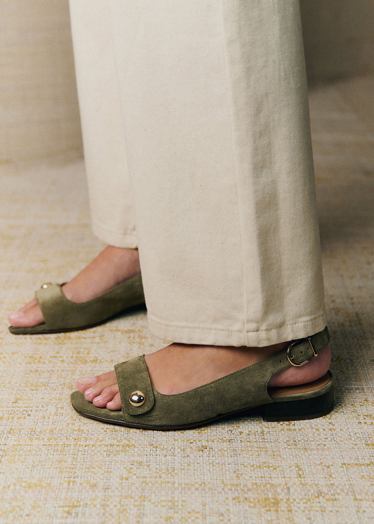 Sandales Low Joannie - Amande