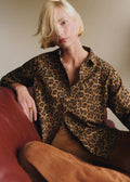 Chemise Max - Imprimé Small Leopard Surteint Camel