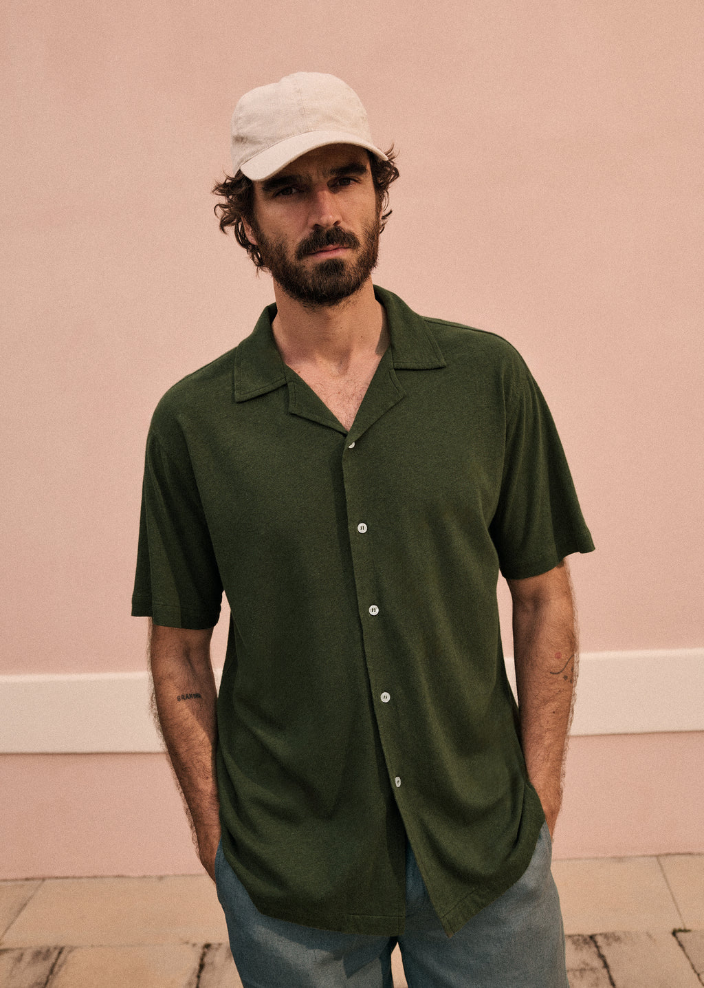 Chemise Martin - Kaki Foncé