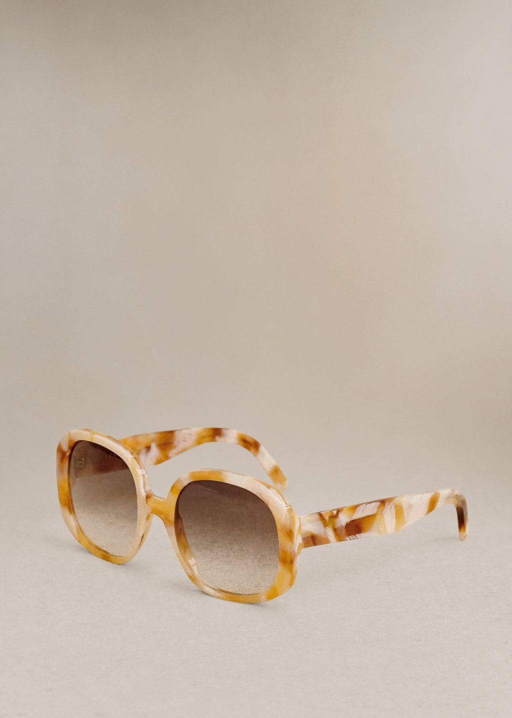 Lunettes de soleil Georgia - Écaille Jaune