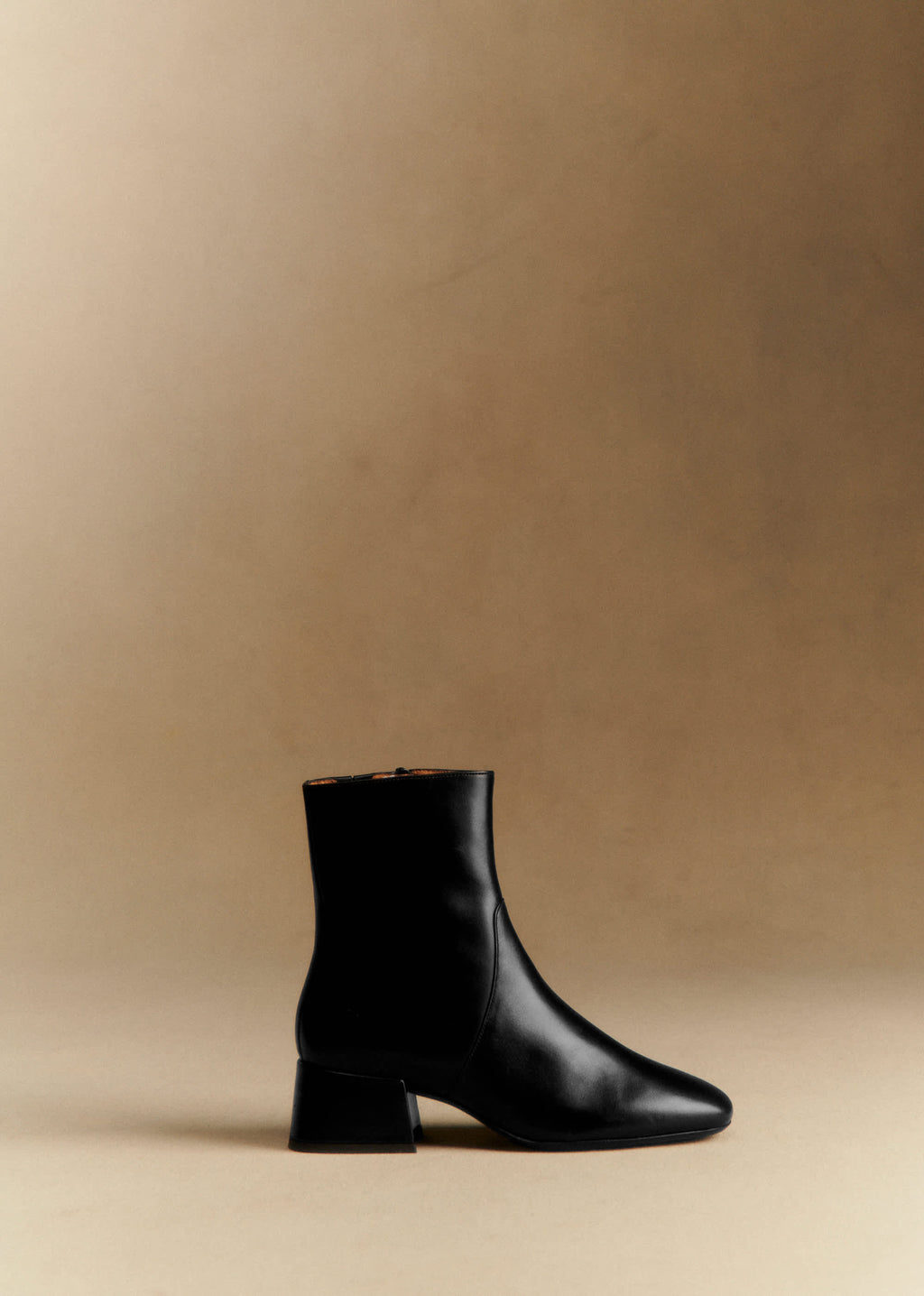 Bottines Low Paulette - Noir Glacé