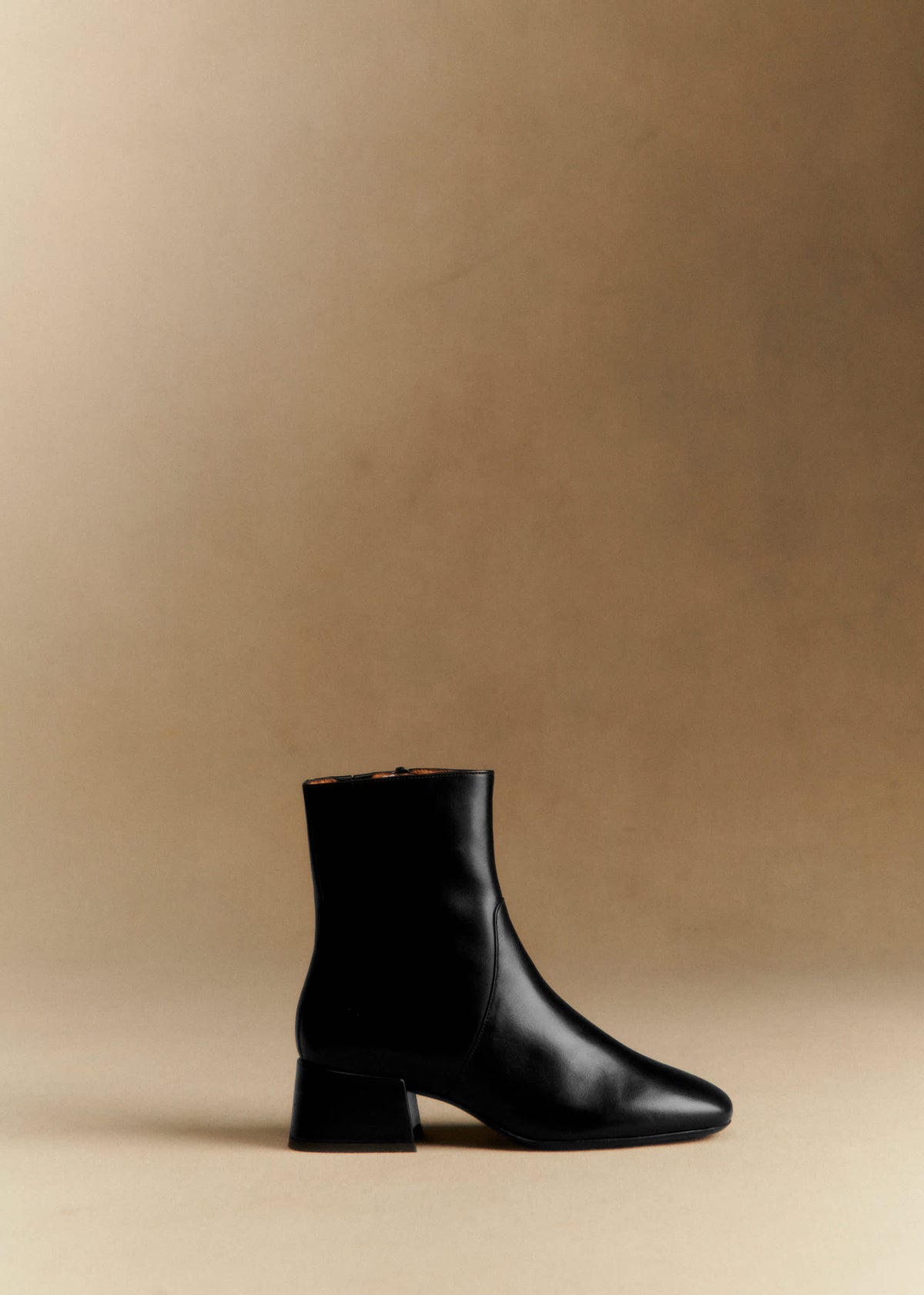 Bottines Low Paulette - Noir Glacé