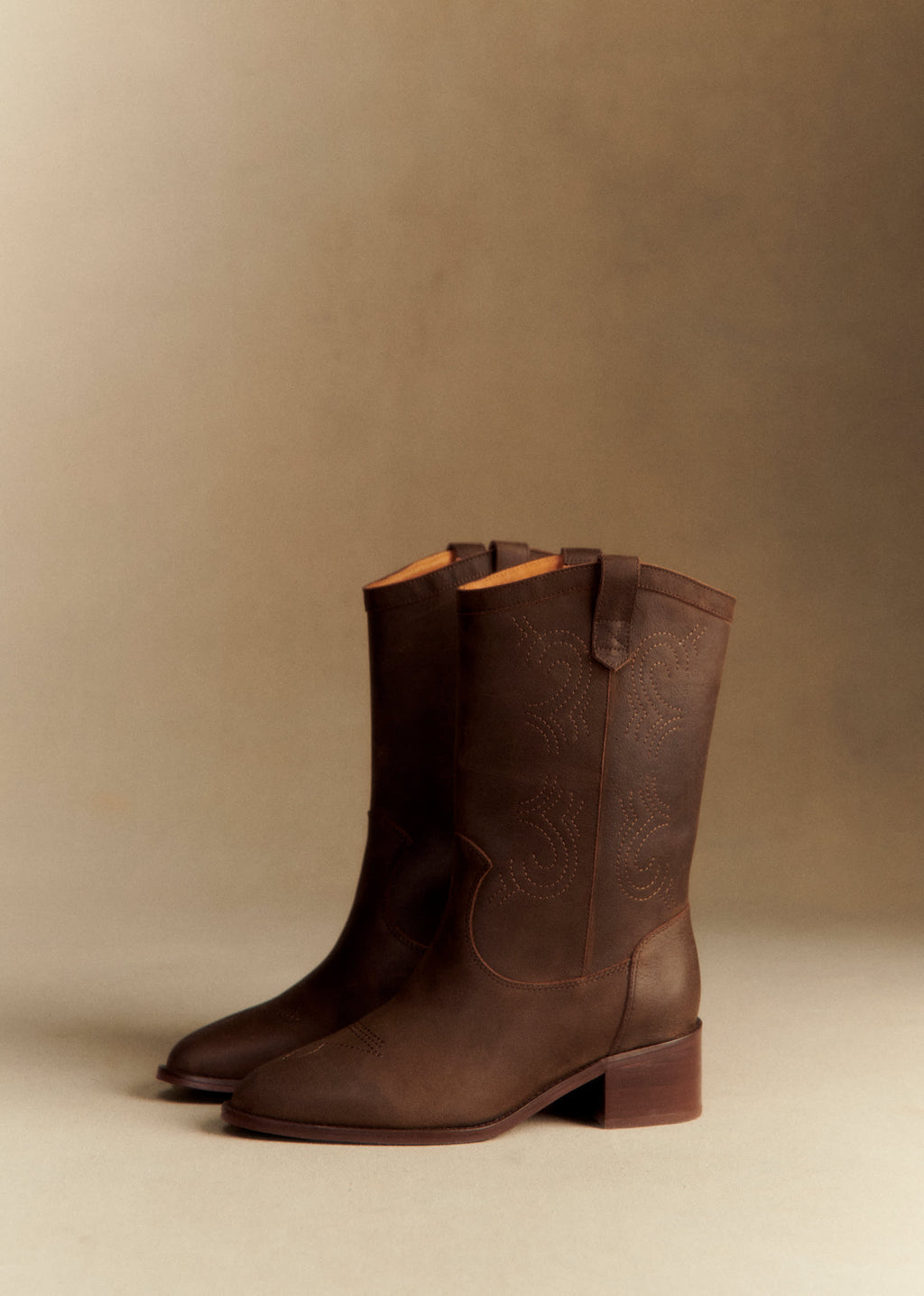 Bottines Low Ivana - Taupe Nubuck