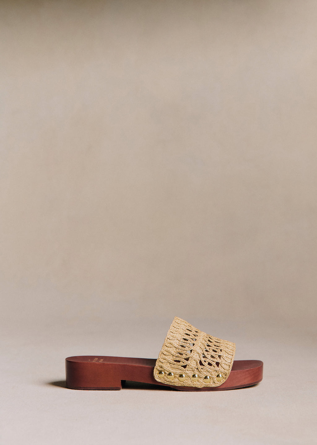 Sabots low Maria - Naturel Textile Tressé