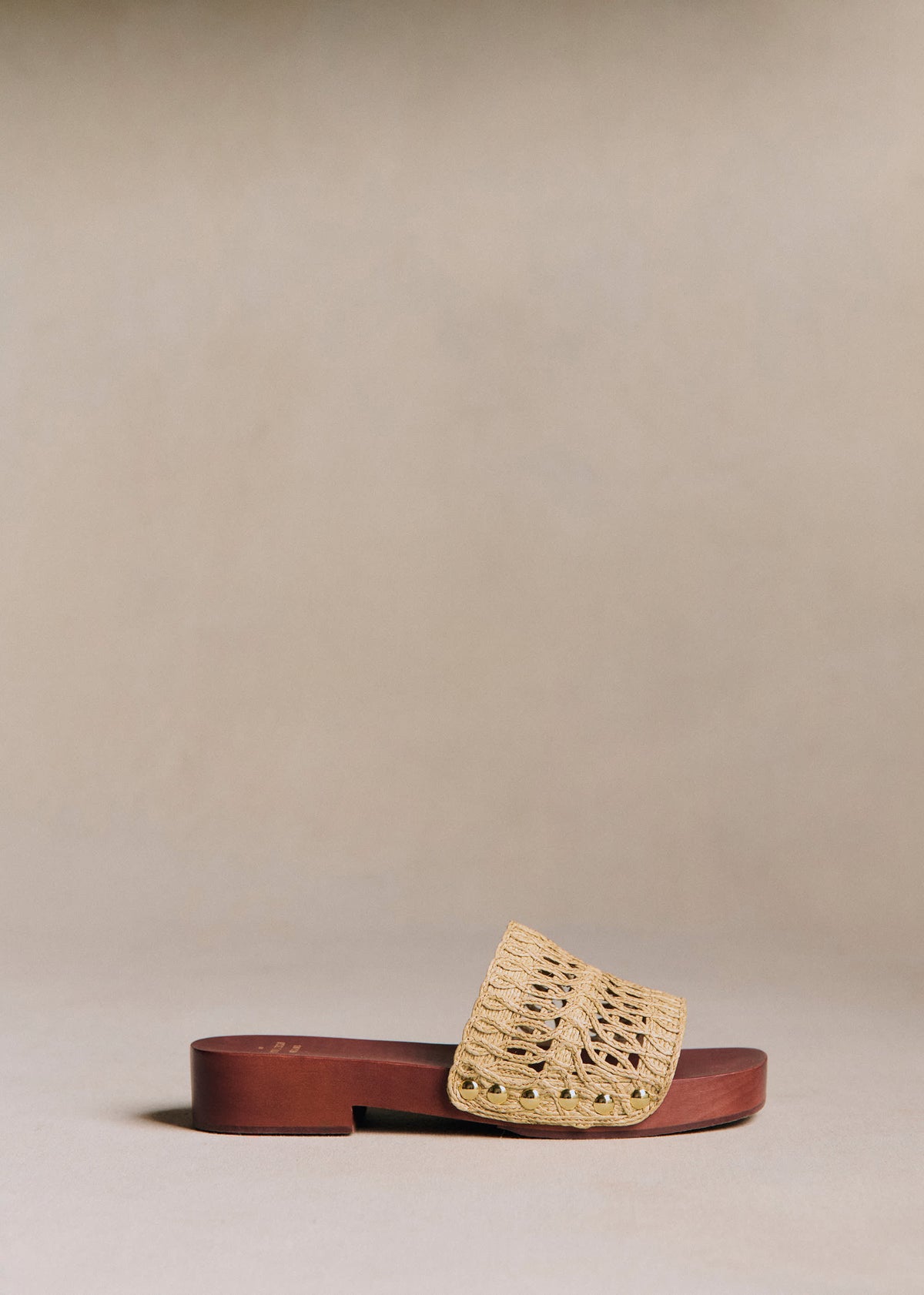 Sabots low Maria - Naturel Textile Tressé