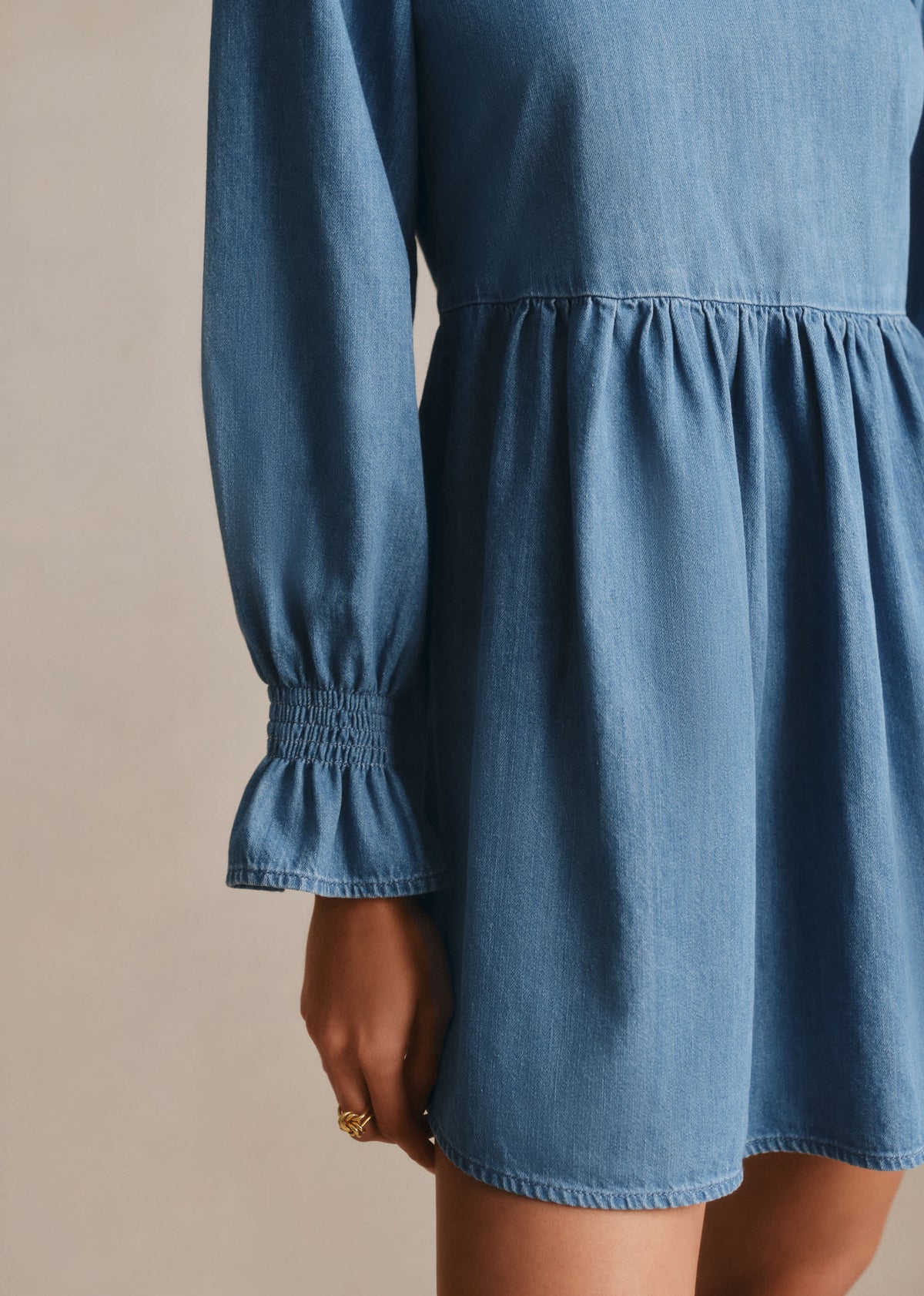 Robe Abelinda - Bleu Moyen