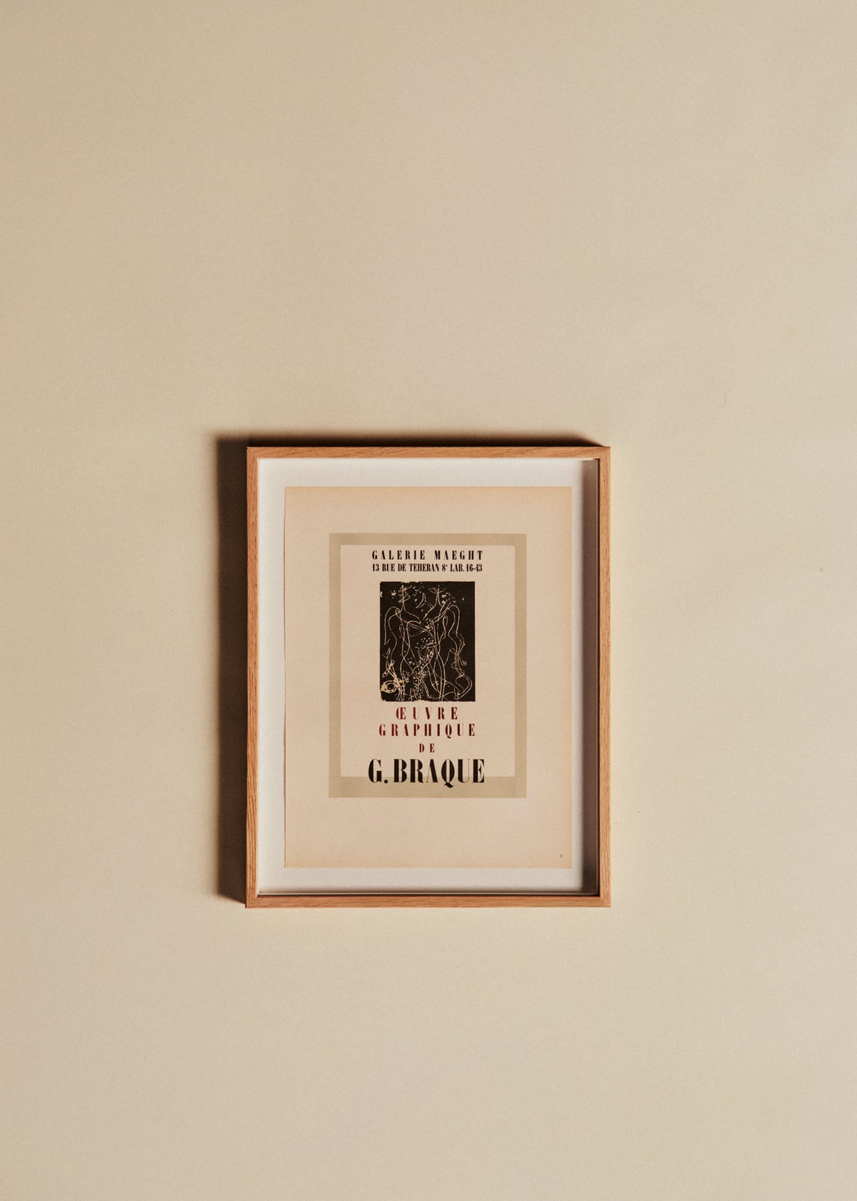 Affichette Braque - N°8