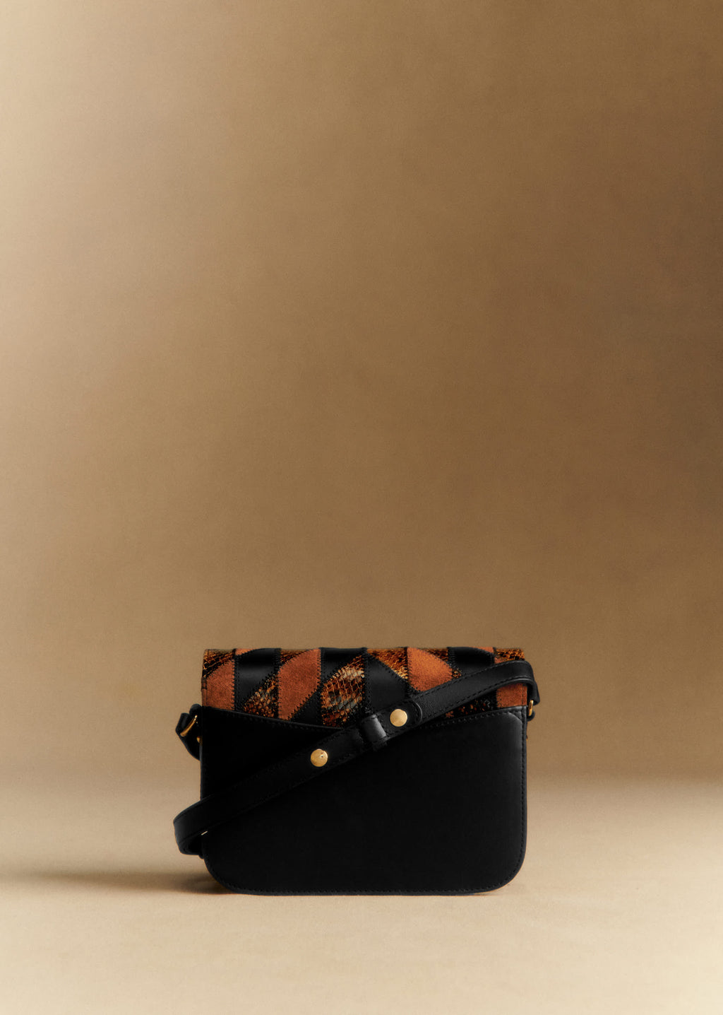 Sac Mini Milo Classique - Choco patchwork