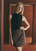 Jupe Laure - Imprimé Winter Leopard Big