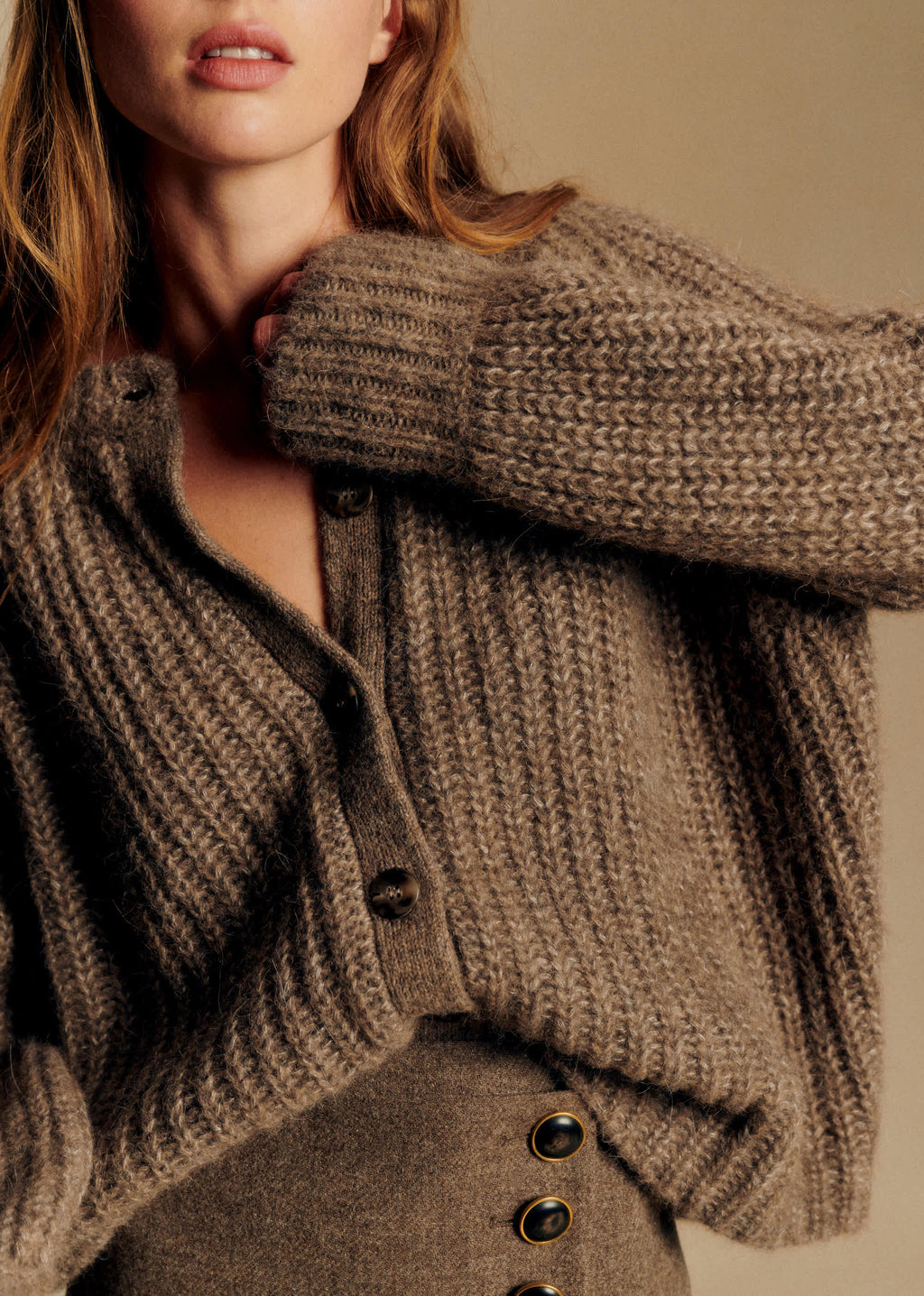 Gilet Emile - Taupe Foncé