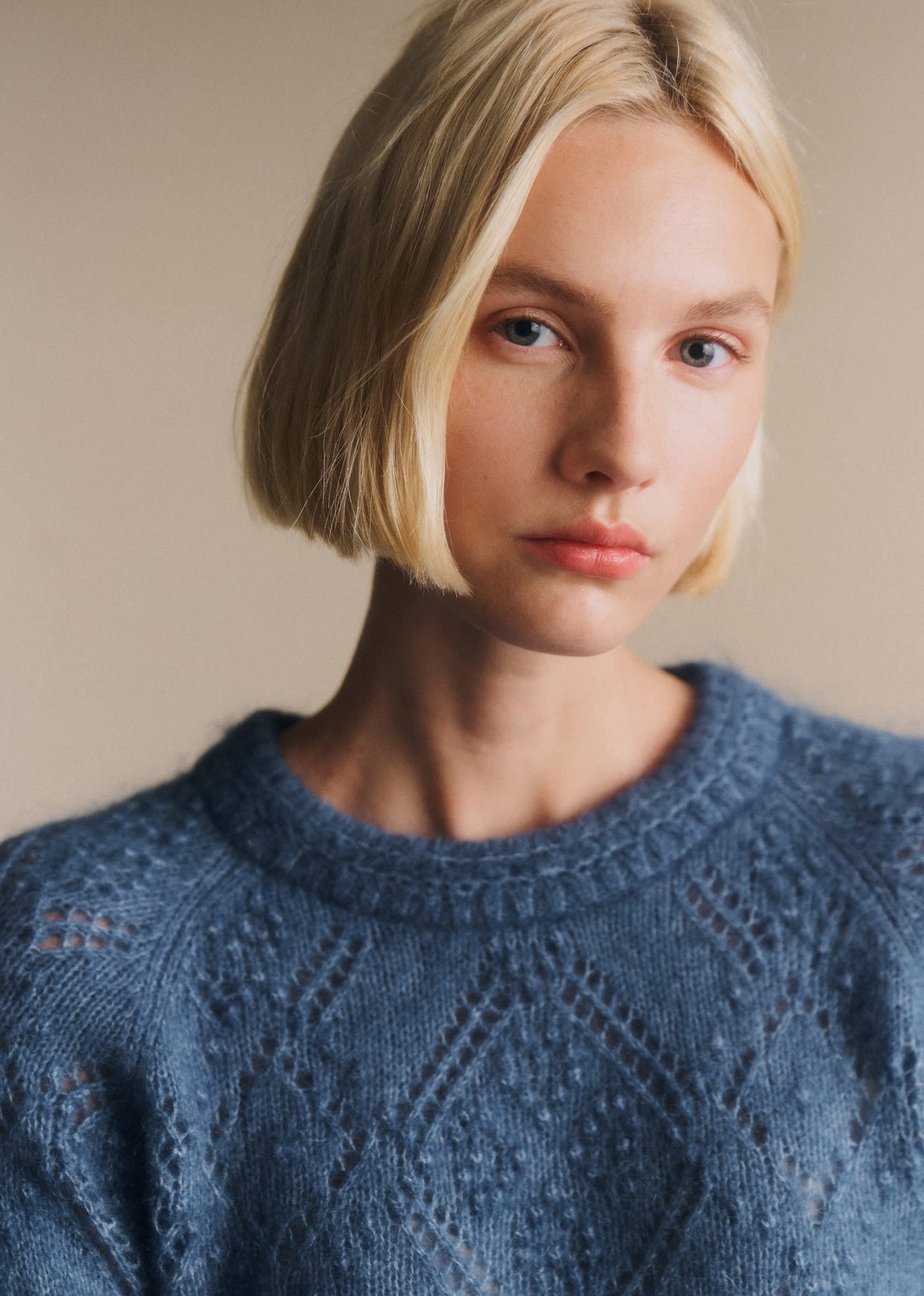 Pull Louna - Bleu Jean