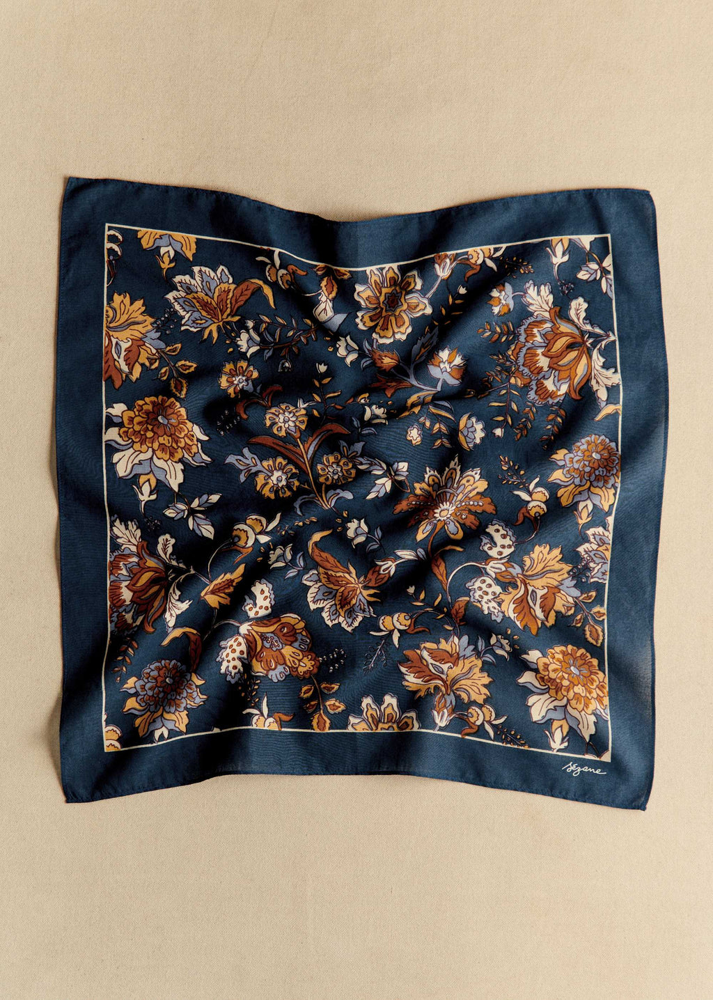 Foulard Gaston - Maxi Fleur Indienne