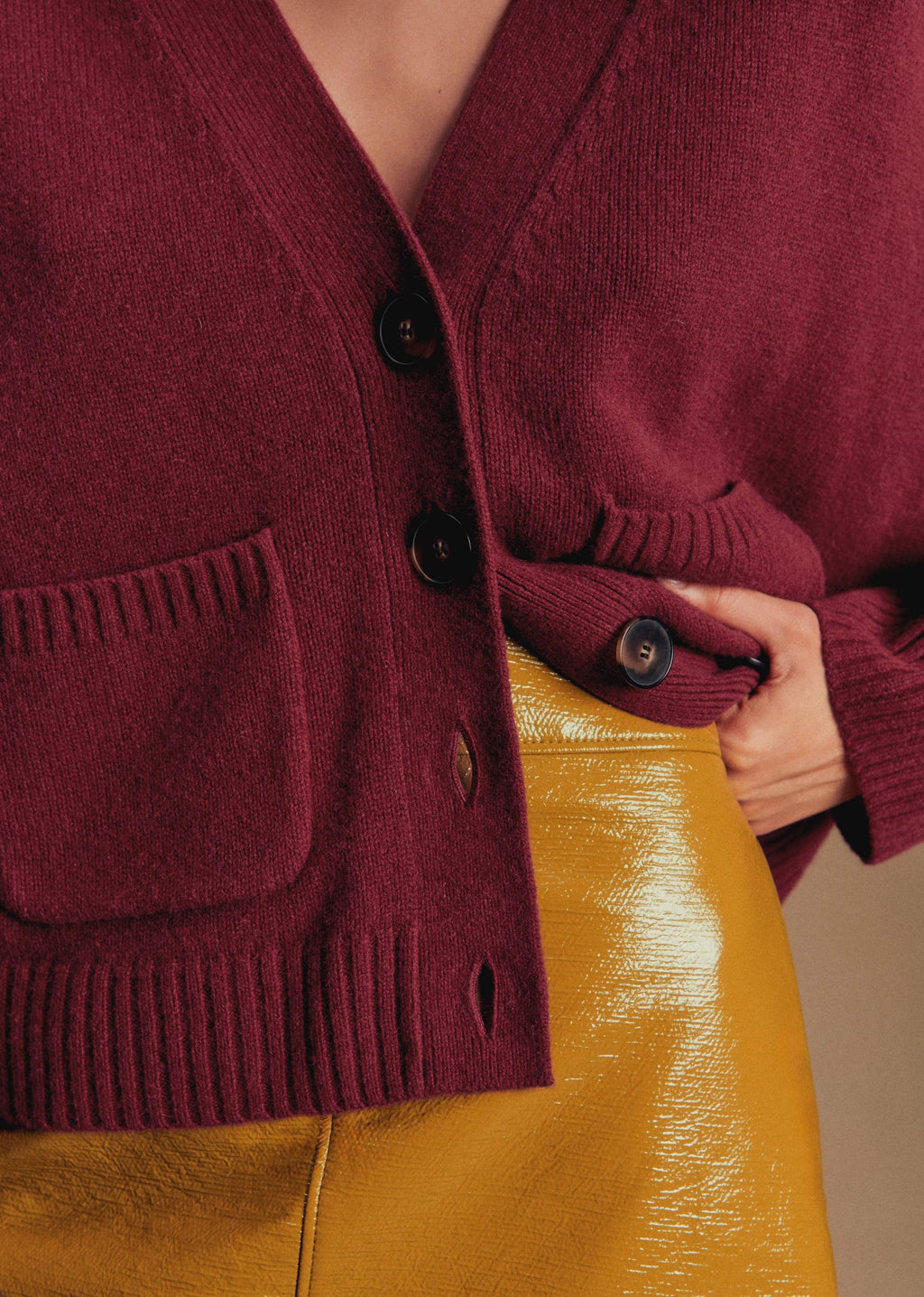 Gilet Jady - Grenat