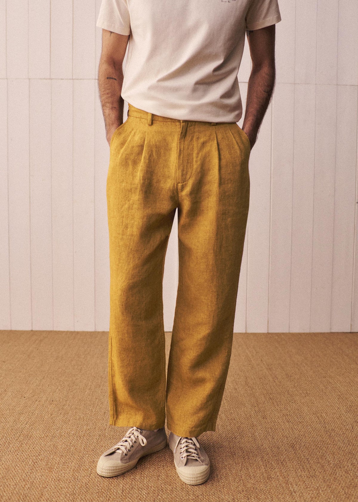 Pantalon Floris - Moutarde