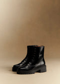 Bottines Low Ashley - Noir Glacé
