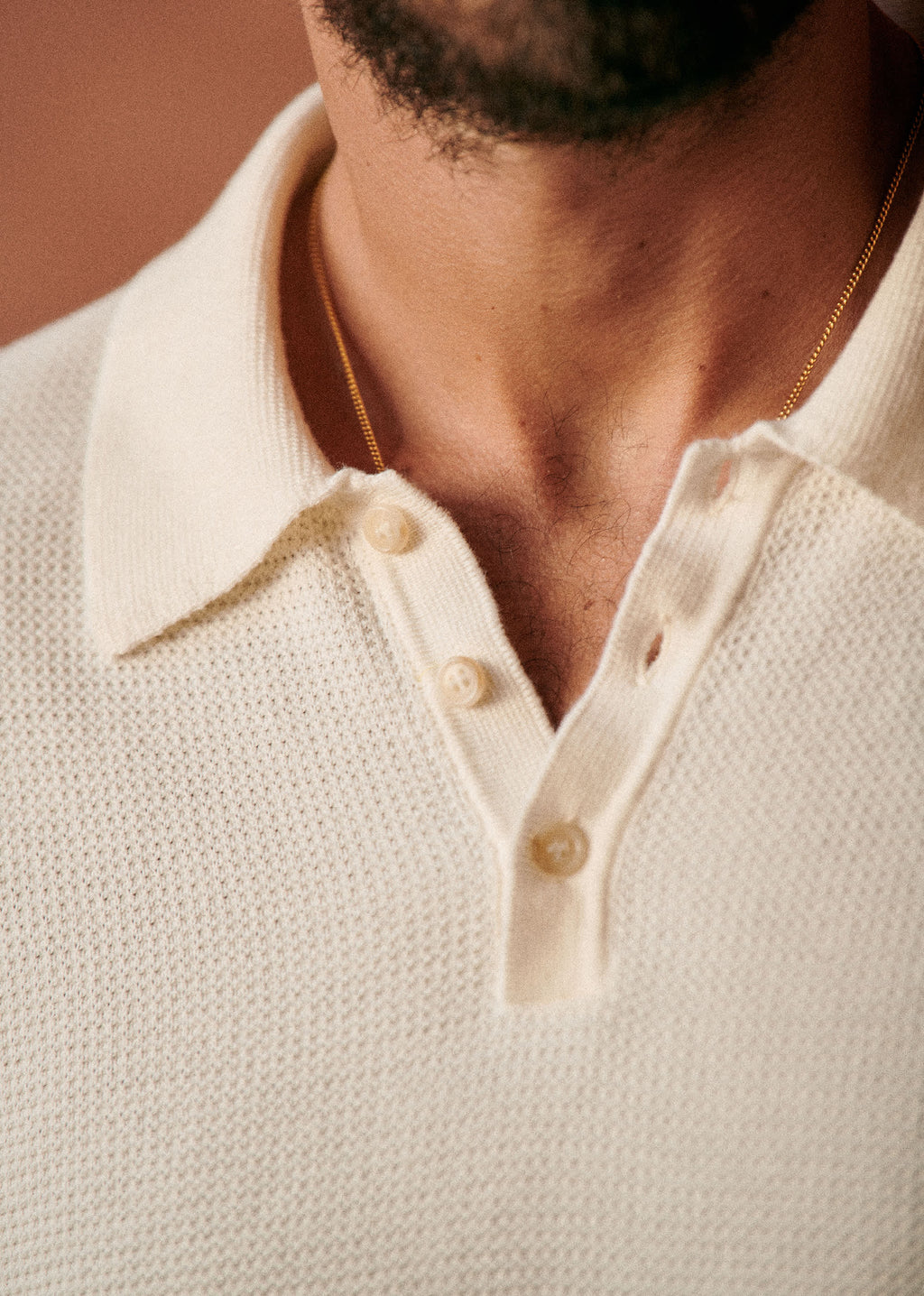 Polo Maille Simeone - Blanc