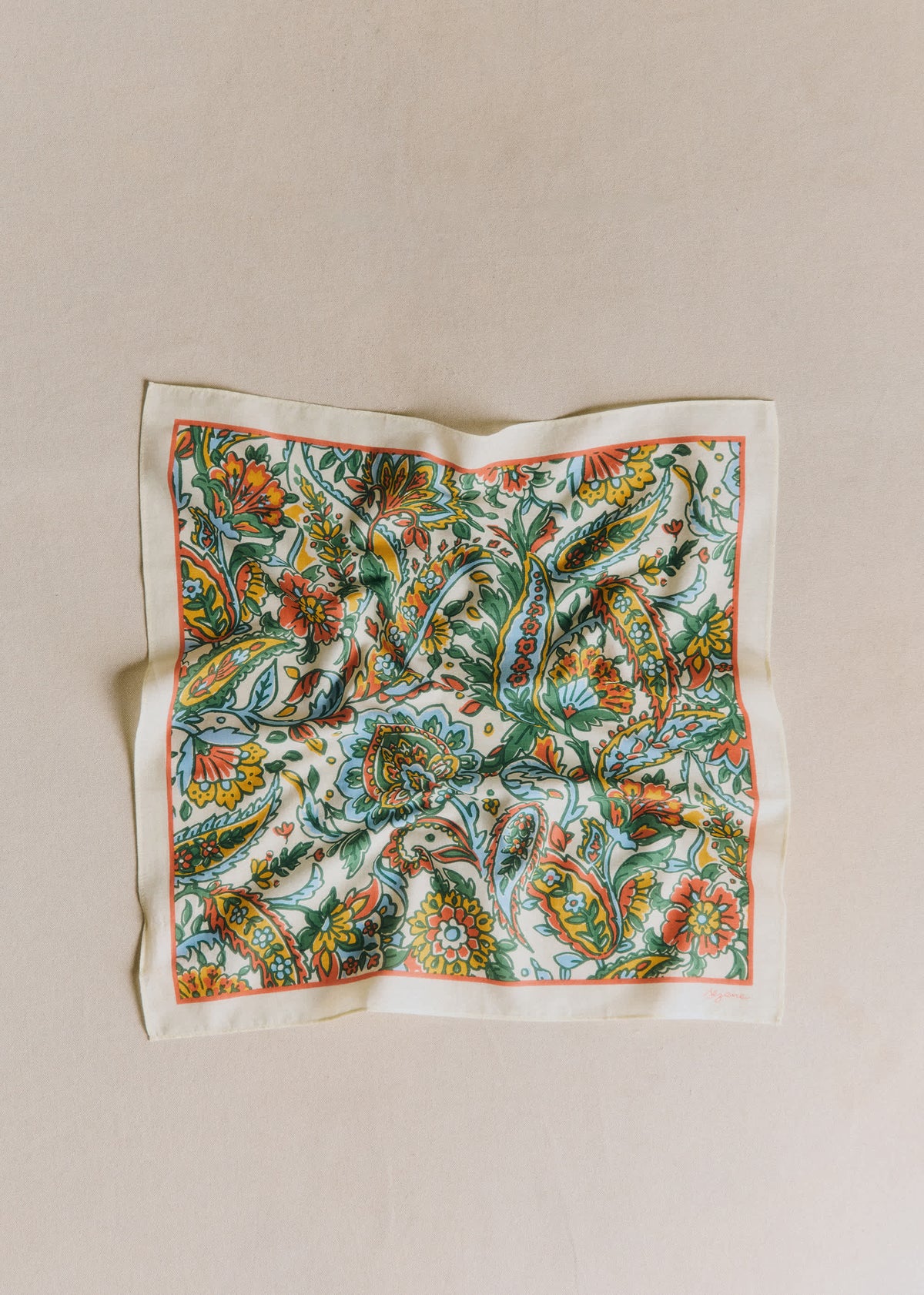 Foulard Gaston - Imprimé Riola