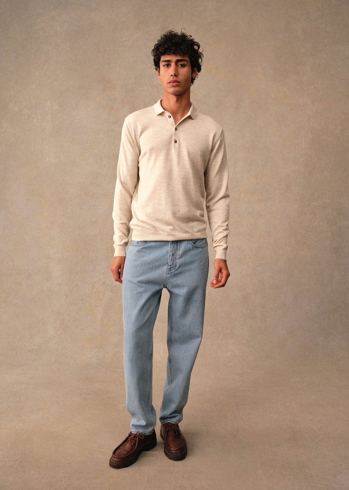 Pull Mike - Beige Chiné