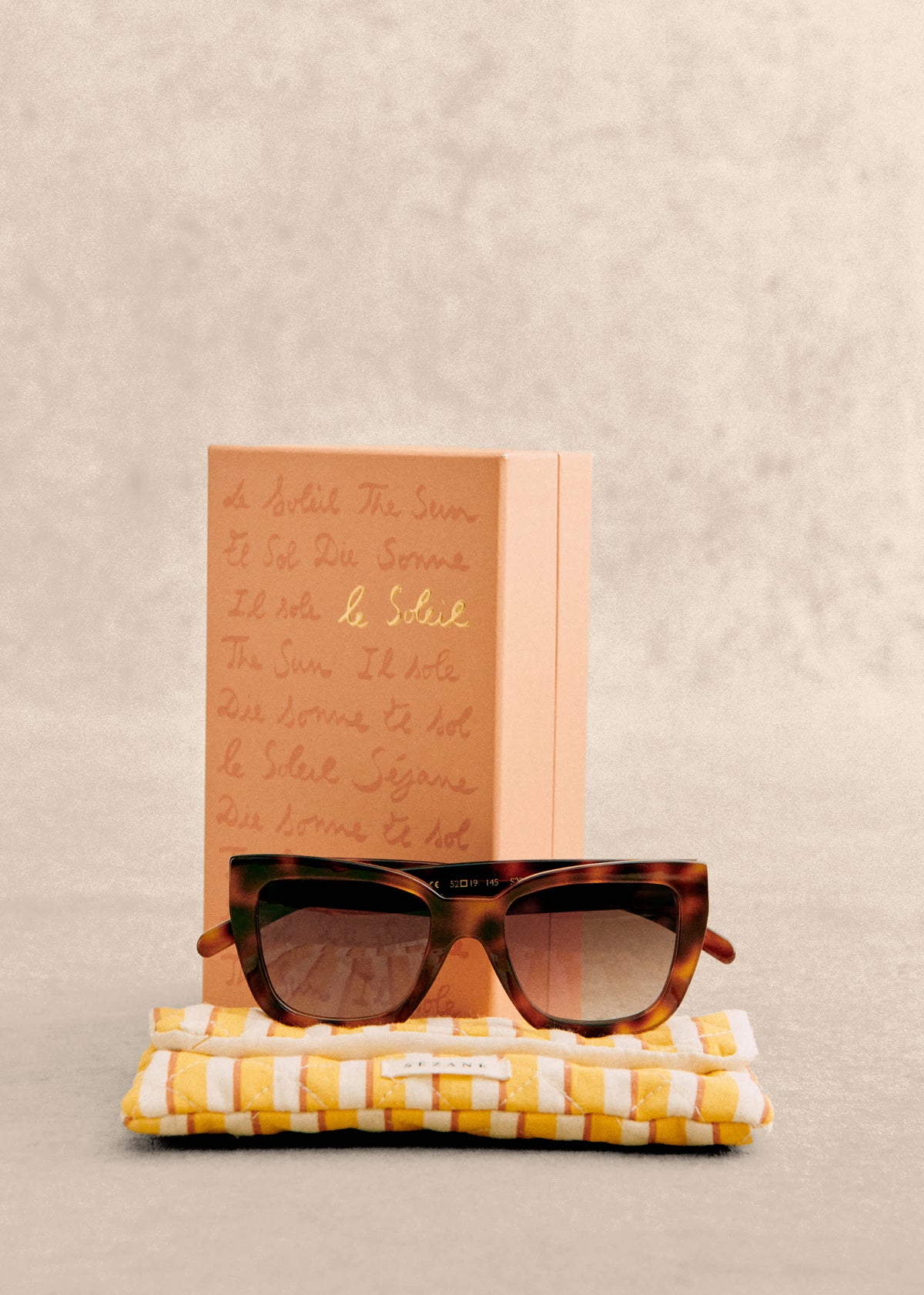 Lunettes de soleil Mila - Écailles Claires
