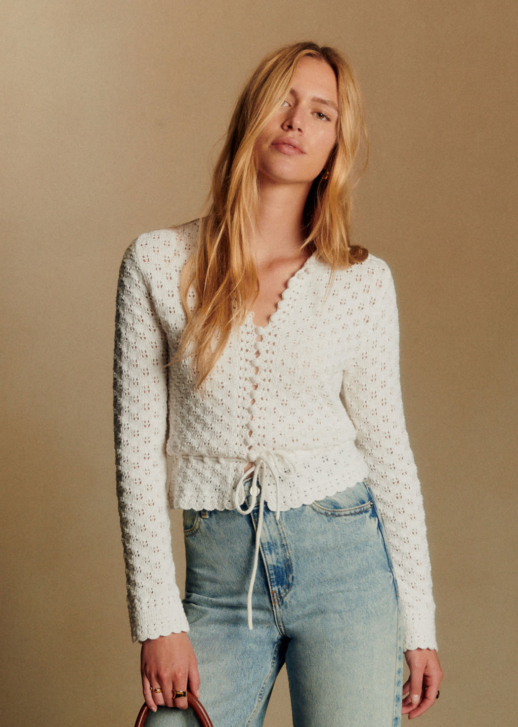 Gilet Martie - Ecru
