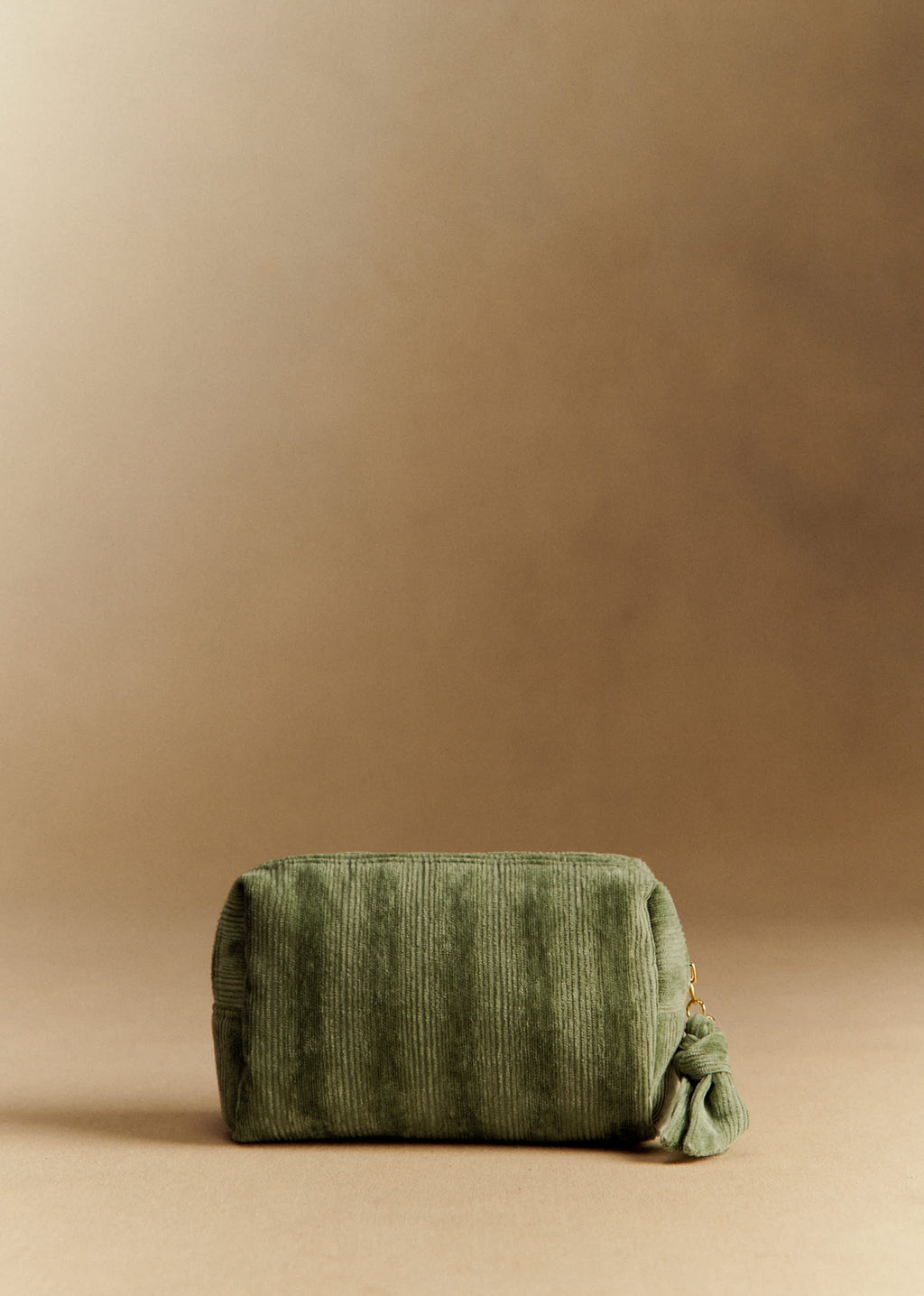 Trousse de beauté velours milleraie - Sauge