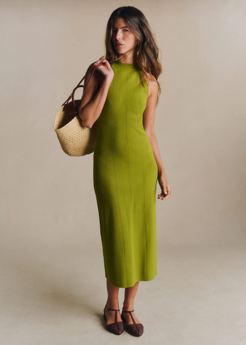 Robe Oriana - Green Moss