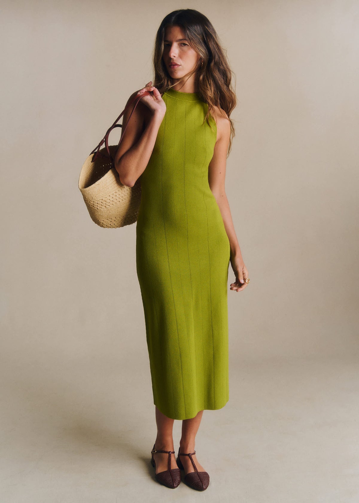 Robe Oriana - Green Moss