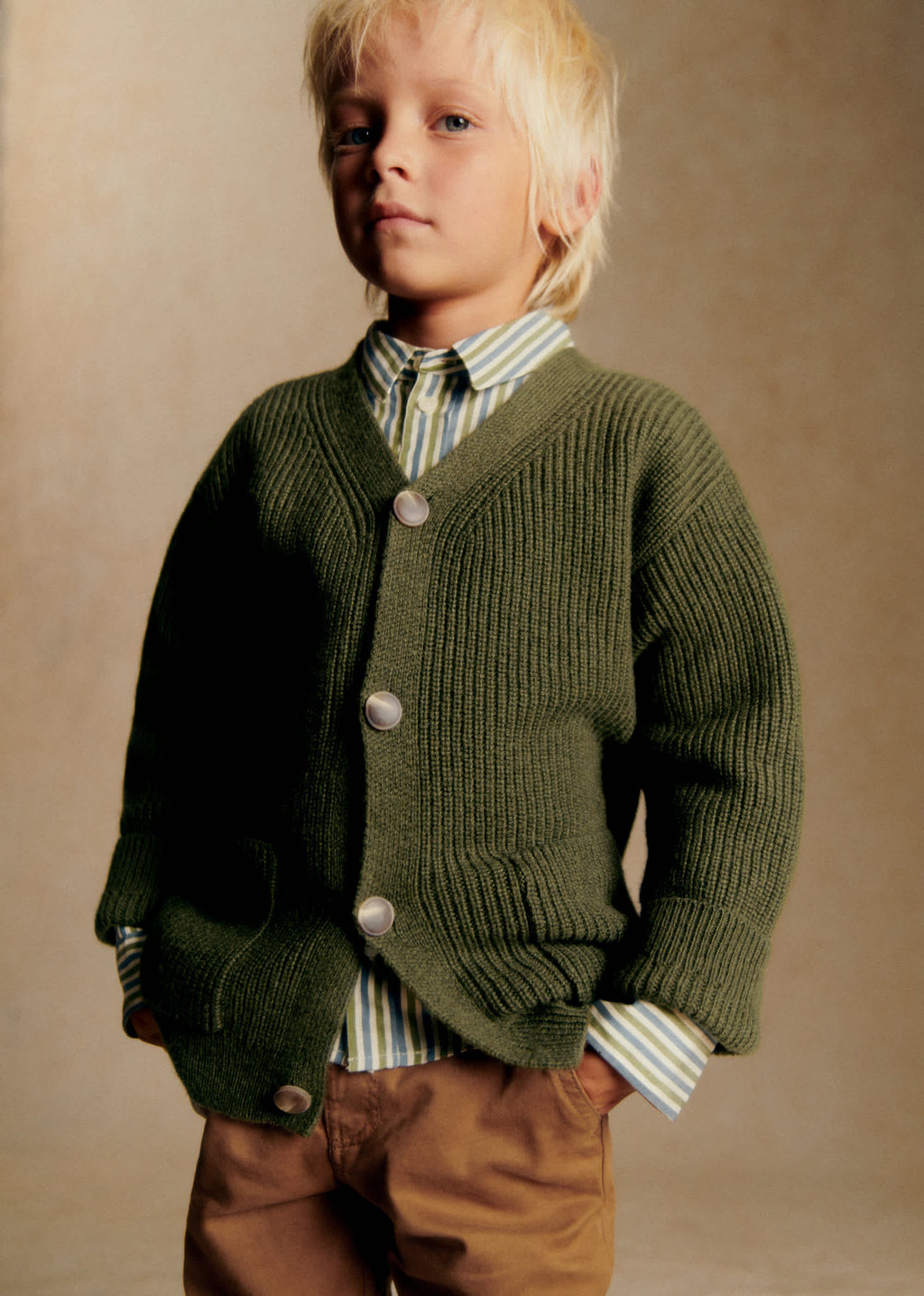 Gilet Nino - Kaki