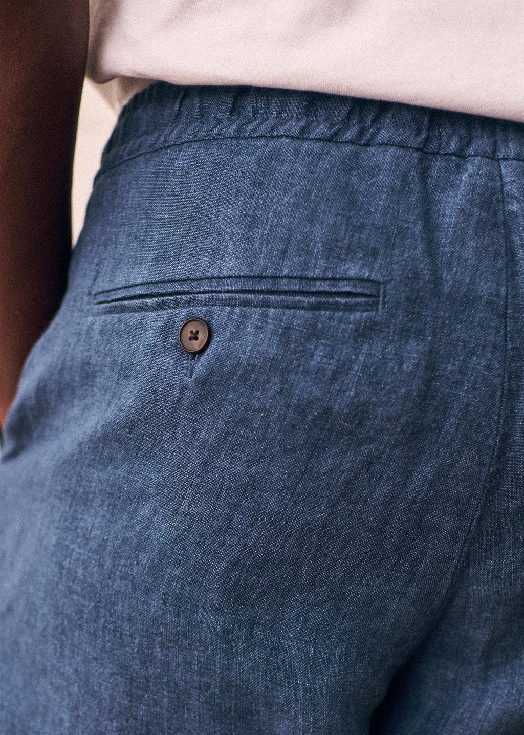Pantalon Agnel - Bleu Chiné