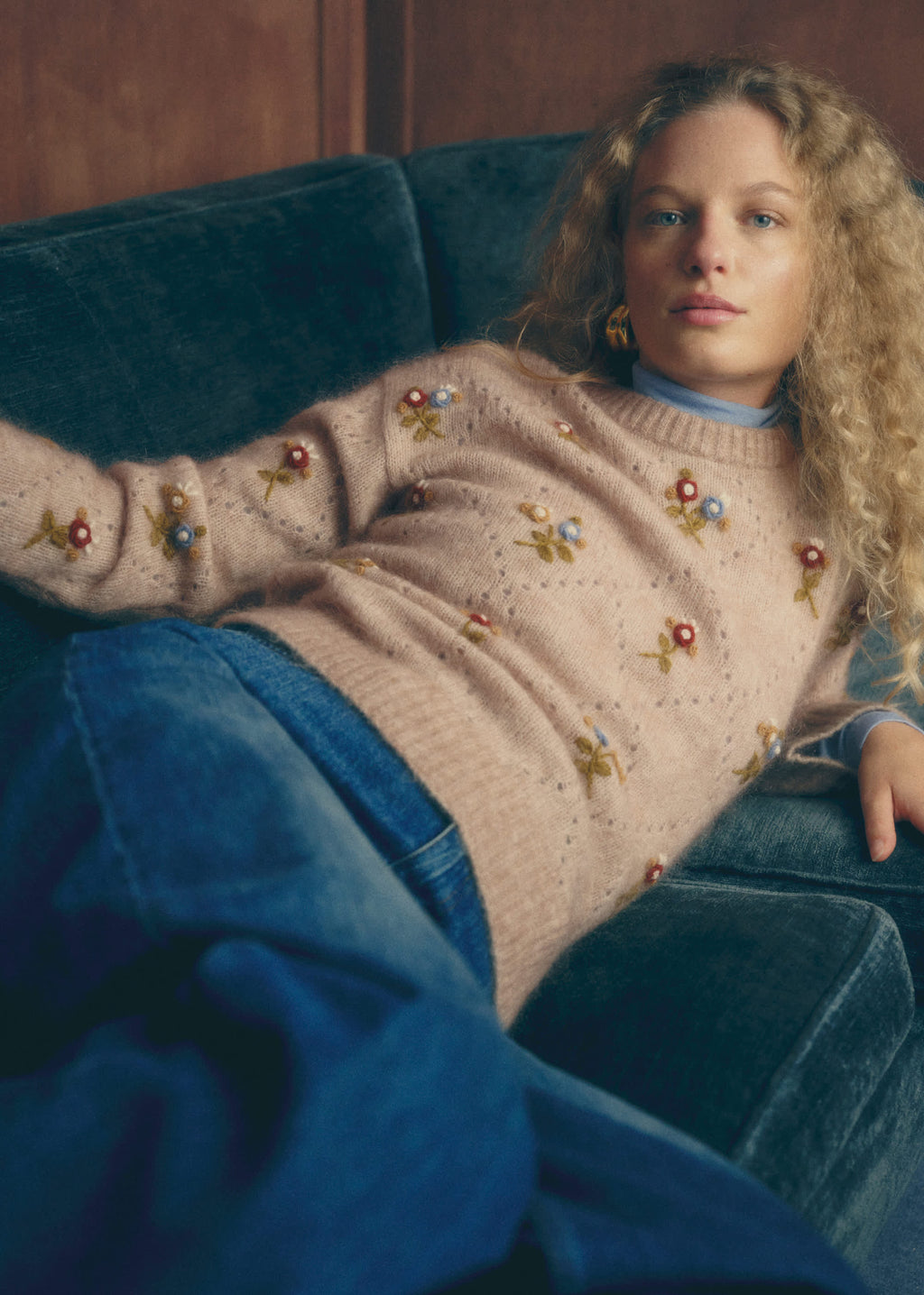 Pull Guillaume - Sézane x Antoinette Poisson - Camel