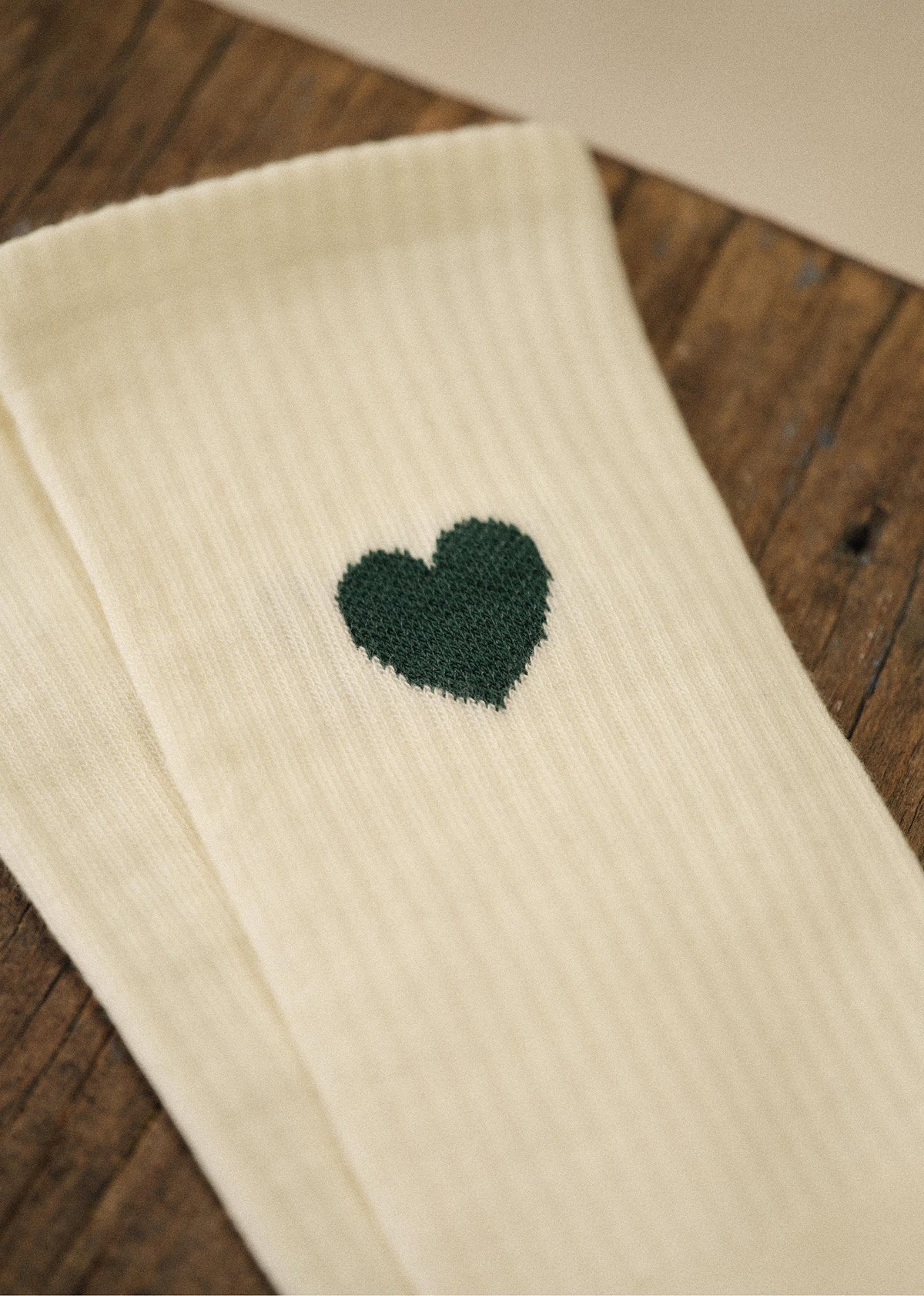 Chaussettes Eli - Coeur Chamade Vert