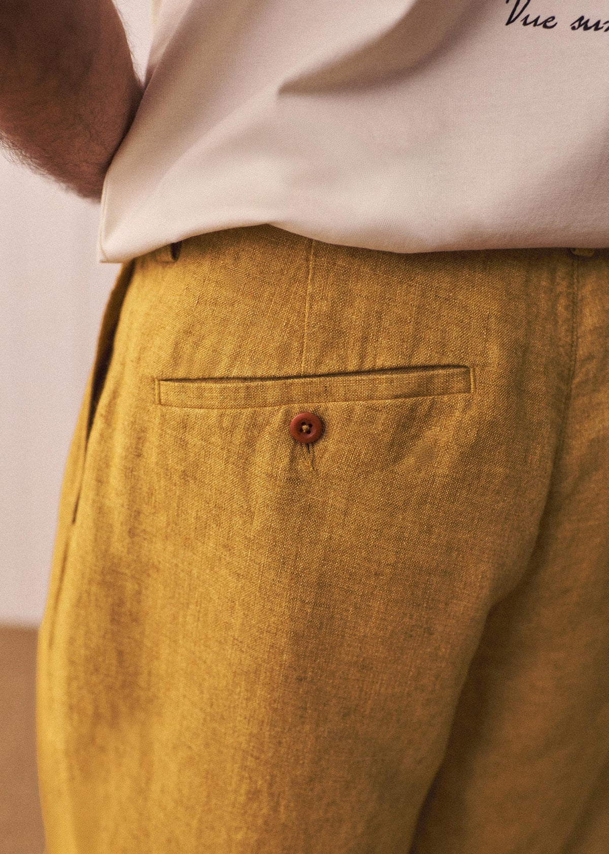 Pantalon Floris - Moutarde