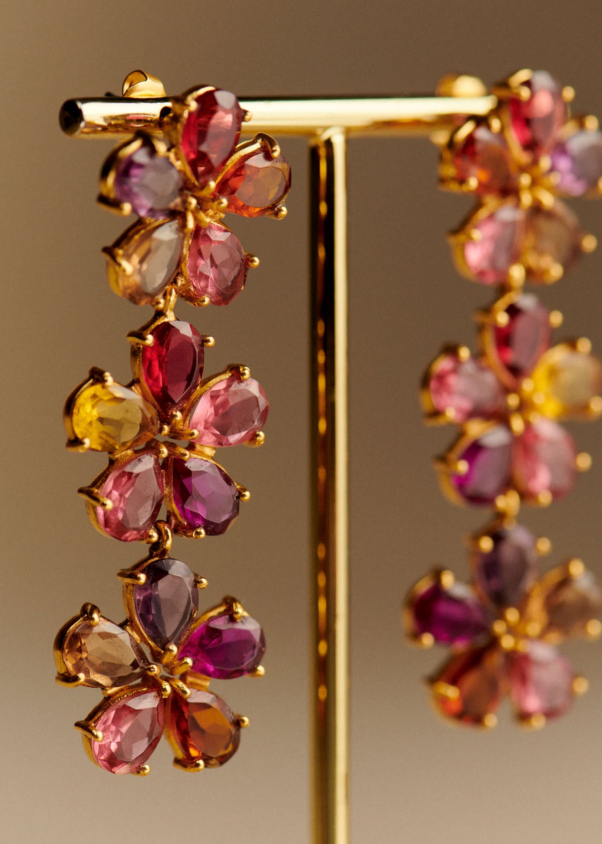 Boucles d'oreilles Blair - Rose Multi
