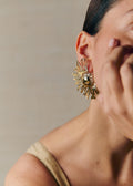 Boucles d'oreilles Célestine - Doré
