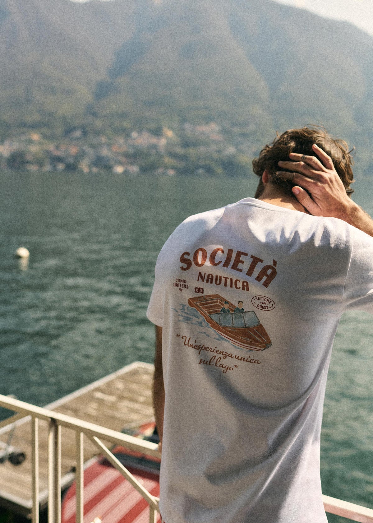 T-Shirt Societa Nautica - Blanc