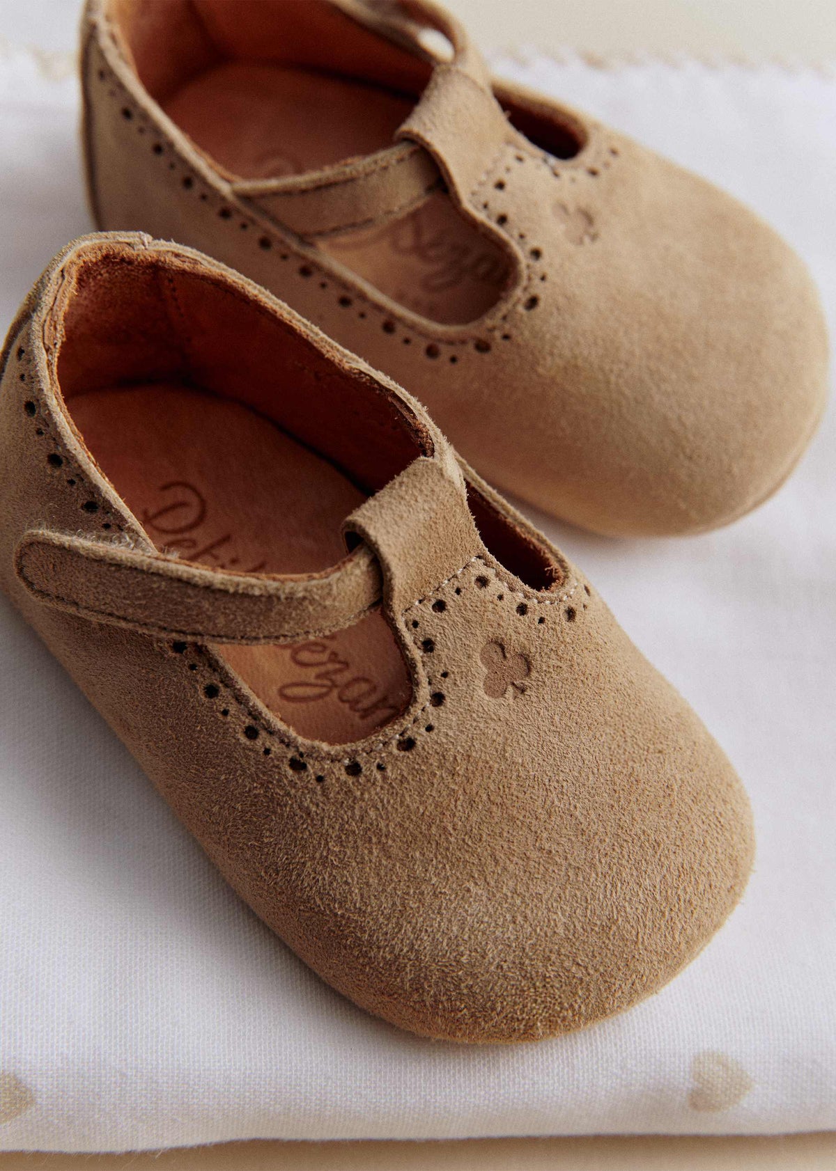 Chaussons Merveille - Daim Sable