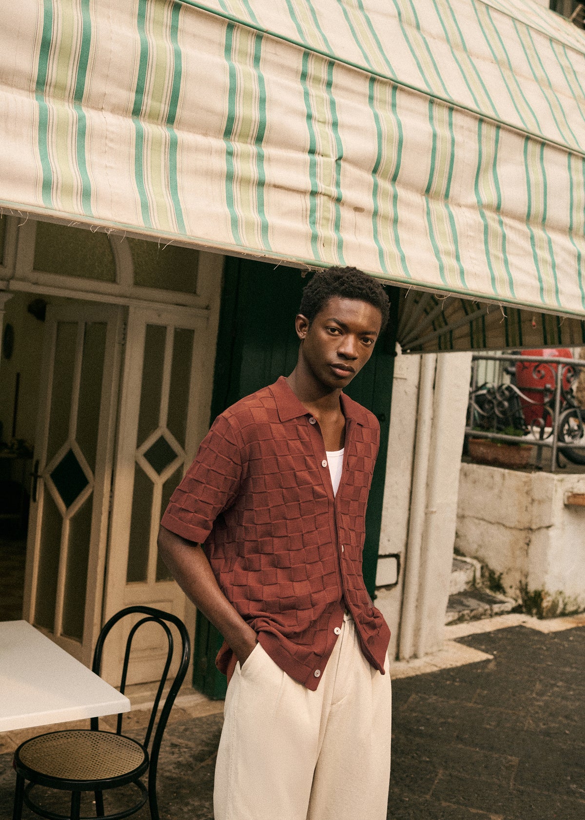 Chemise Maille Astor - Rouille