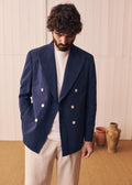 Veste Hampton - Marine Rayures Blanches