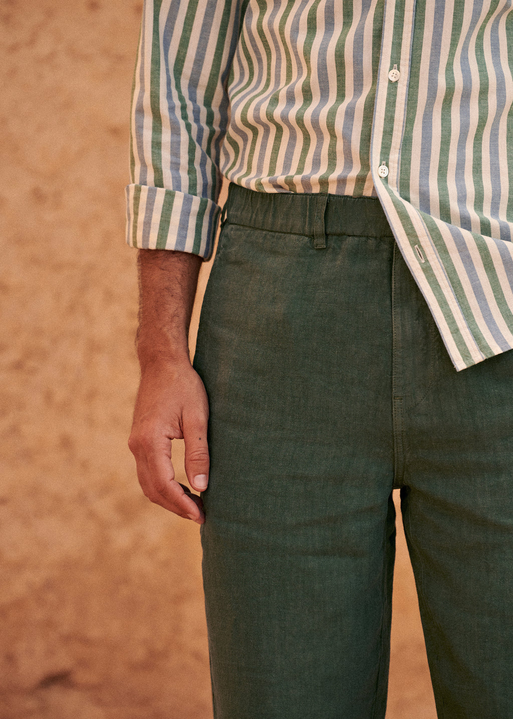 Pantalon Shane Lin - Vert Foncé